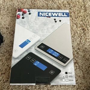 NEW - Nicewell Food Scale, 22lb Digital Kitchen Scale Weight Grams and oz